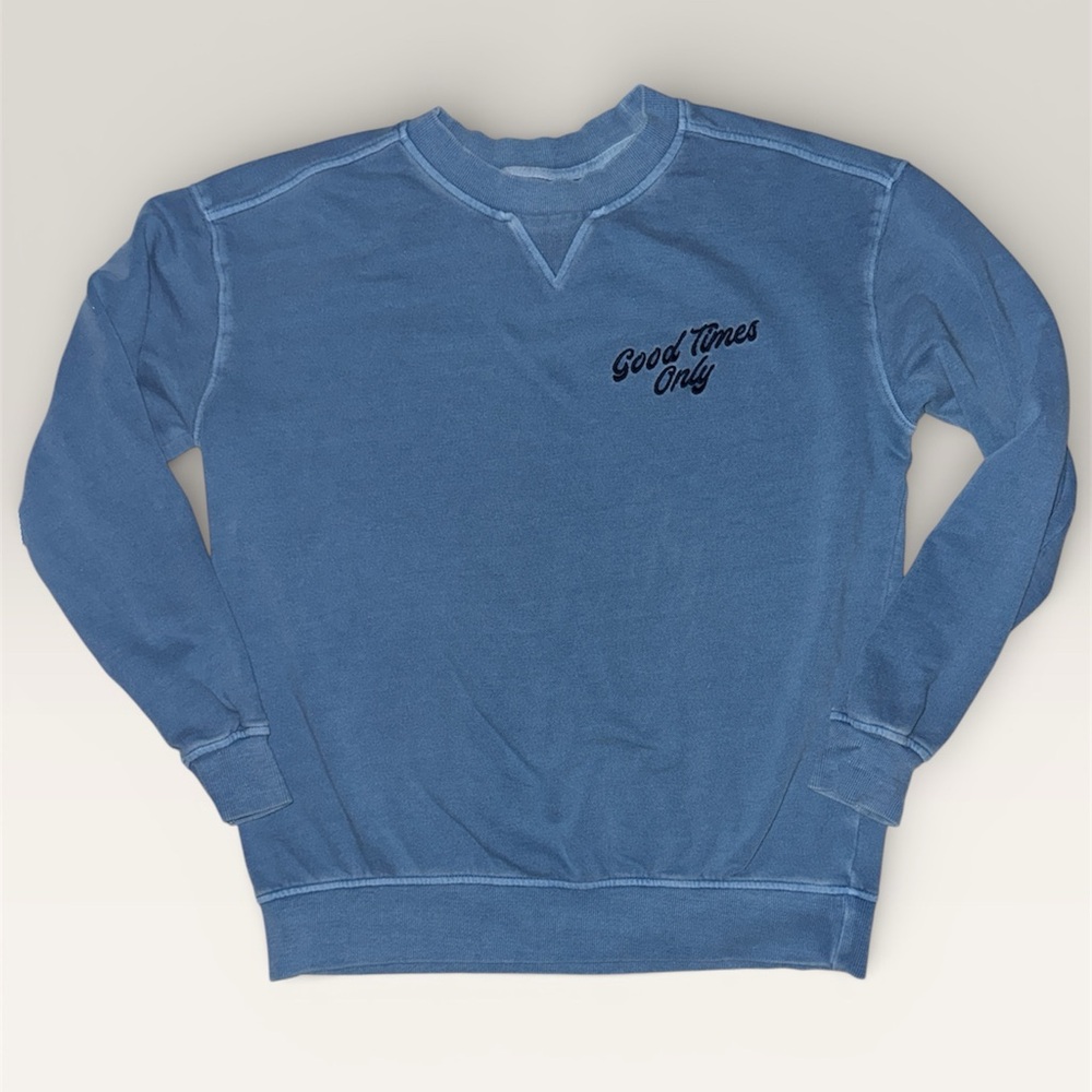 Men’s Goodfellow & Co "Good Times Only" Crewneck Sweatshirt Sz M